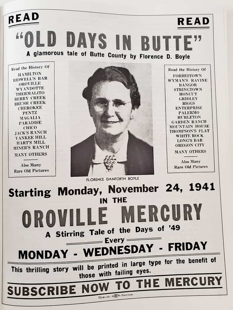 Old Days In Butte Butte County Historical Society